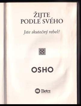 Osho: Žijte podle svého