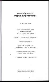 Henrich H. Hujbert: Zima mŕtvych