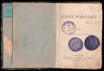 Věnceslava Lužická: Zimní pohádky