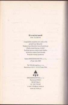 Ian Fleming: Žít a nechat zemřít