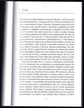 Anna Hogenová: Žít z vlastního pramene