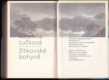 Kateřina Tučková: Žítkovské bohyně