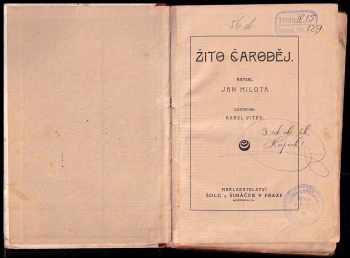Jan Milota: Žito čaroděj