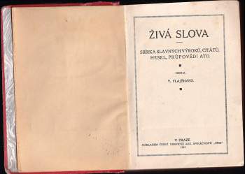 Živá slova