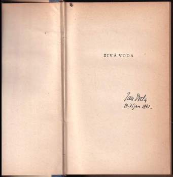 Jan Drda: Živá voda