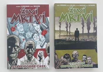 Robert Kirkman: Živí mrtví KOMPLETNÍ ŘADA : Díl 1-32 Staré dobré časy + Míle a míle + Bezpečí za mřížemi + Touha je slepá + Nejlepší obrana + Život plný utrpení aj.