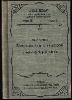 Živnostenské písemnosti v souvislých příkladech