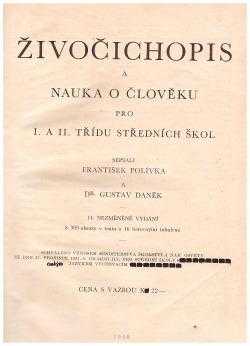 Živočichopis pre I. a II. triedu stredných škôl