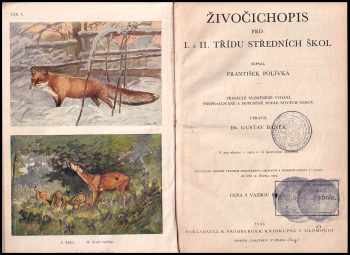 František Polívka: Živočichopis pro I. a II. třídu středních škol