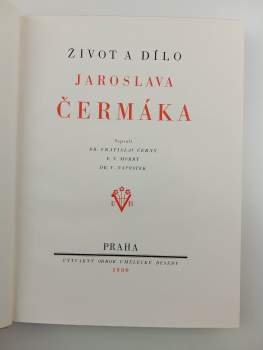 František Viktor Mokrý: Život a dílo Jaroslava Čermáka