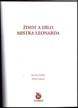 Jaromír Pečírka: Život a dílo mistra Leonarda