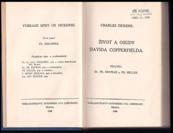Charles Dickens: Život a osudy Davida Copperfielda