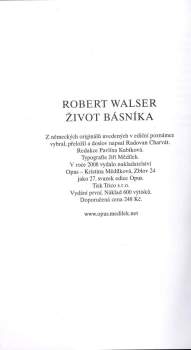 Robert Walser: Život básníka