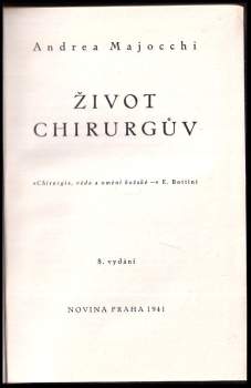 Andrea Majocchi: Život chirurgův