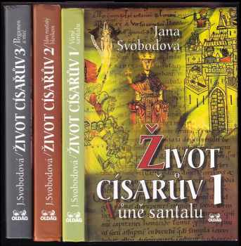 Život císařův 1-3 KOMPLET - Vůně santalu, Jilm rozťatý bleskem, Pergamen a meč