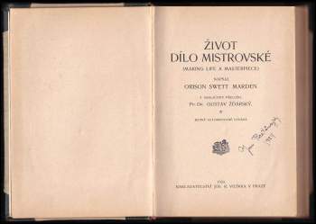 Orison Swett Marden: Život dílo mistrovské