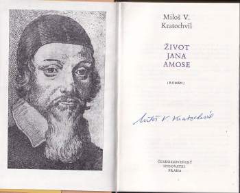 Miloš Václav Kratochvíl: Život Jana Amose