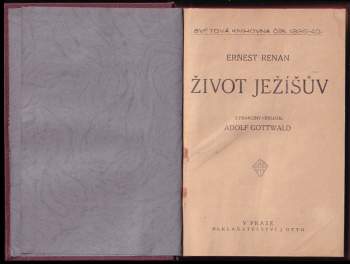 Ernest Renan: Život Ježíšův