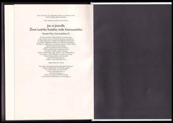 Jean de Joinville: Život Ludvíka Svatého, krále francouzského ; Vyznání víry ; List Ludvíkovi X