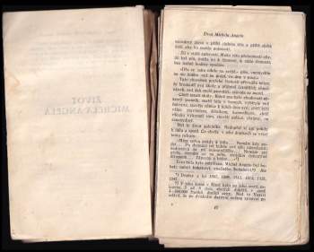 Romain Rolland: Život Michela Angela