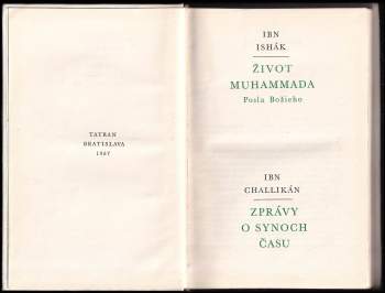 Muhammed Ibn Ishák: Život Muhammada, Posla Božieho