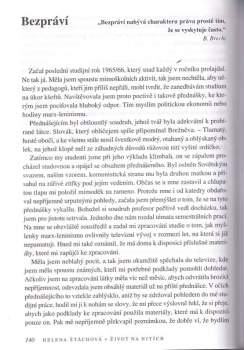 Helena Štáchová: Život na nitích