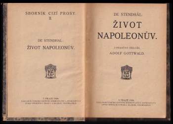 Stendhal: Život Napoleonův