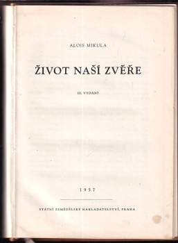 Život naší zvěře