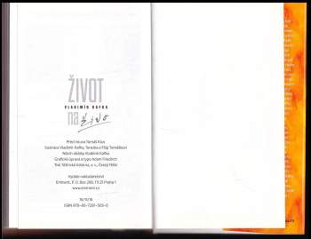Vladimír Kafka: Život naživo
