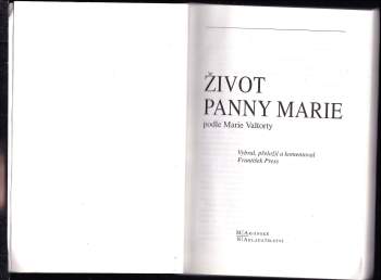 Maria Valtorta: Život Panny Marie