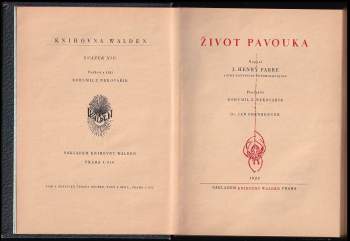 Jean-Henri Fabre: Život pavouka