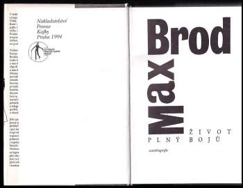 Max Brod: Život plný bojů