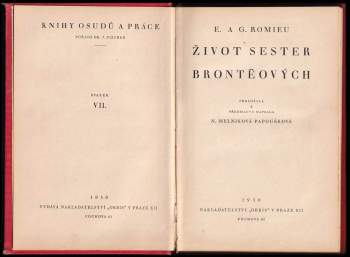 Émilie Romieu: Život sester Brontëových