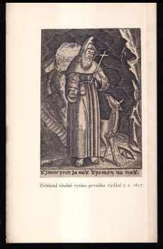 Bedřich Bridel: Život svatého Ivana, prvního v Čechách poustevníka