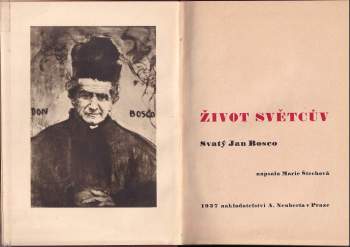 Marie Štechová: Život světcův