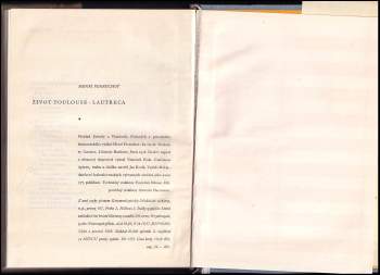 Henri Perruchot: Život Toulouse-Lautreca