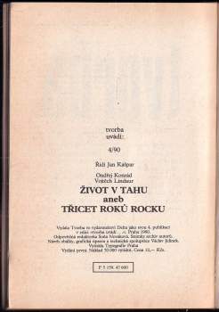 Vojtěch Lindaur: Život v tahu, aneb, Třicet roků rocku