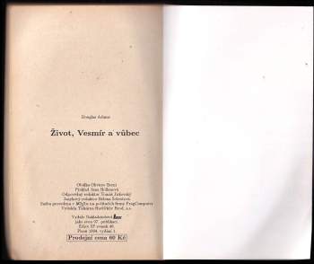 Douglas Adams: Život, vesmír a vůbec