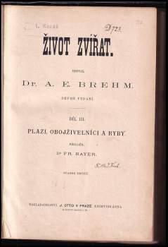 A. E Brehm: Život zvířat