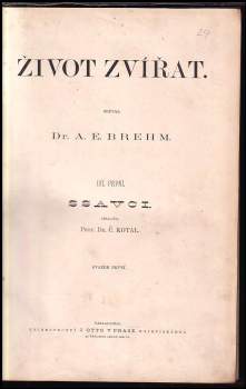 Alfred Brehm: Brehmův život zvířat