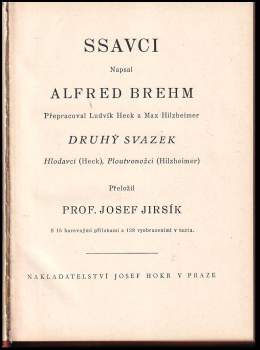 Alfred Brehm: Život zvířat