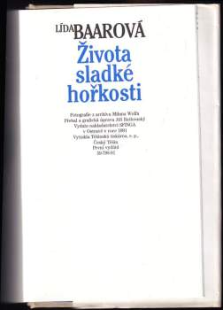 Lída Baarová: Života sladké hořkosti