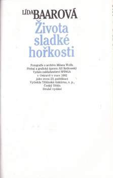Lída Baarová: Života sladké hořkosti