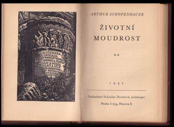 Arthur Schopenhauer: Životní moudrost