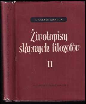 Diogenés Laertios: Životopisy slávnych filozofov