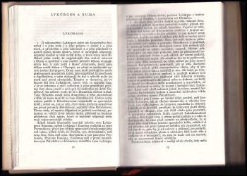 Plútarchos: Životopisy slavných Řeků a Římanů