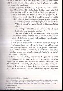 Václav Břežan: Životy posledních Rožmberků