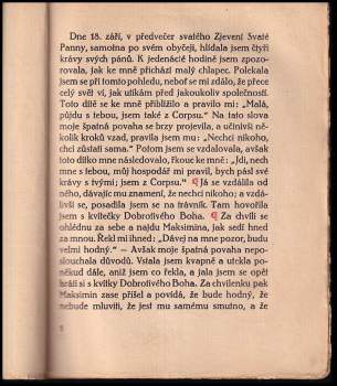 Mélanie Calvat: Zjevení Přesvaté Panny na hoře saletské 19. září L.P. 1846