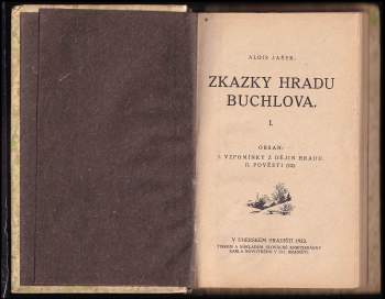 Alois Jašek: Zkazky hradu Buchlova