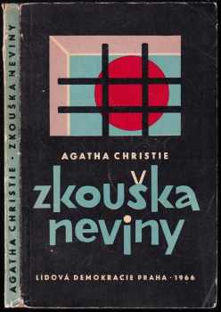 Zkouška neviny - Agatha Christie (1966, Lidová demokracie) - ID: 685780
